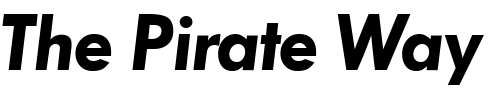 Font : FunctionTwoDemi-RegularItalic Custom Text : The Pirate Way Test your own text here Click to download or to view this font on a tshirt that can be custom printed in Bali