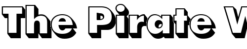 Font : FunctionTwoShadedExtrabold-Regular Custom Text : The Pirate Way Test your own text here Click to download or to view this font on a tshirt that can be custom printed in Bali