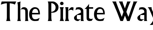 Font : Furioso Custom Text : The Pirate Way Test your own text here Click to download or to view this font on a tshirt that can be custom printed in Bali