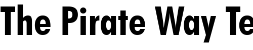 Font : Futura-BdCn-BT-Bold Custom Text : The Pirate Way Test your own text here Click to download or to view this font on a tshirt that can be custom printed in Bali