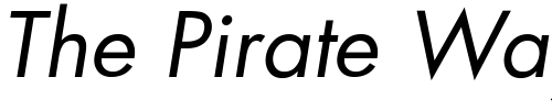 Font : Futura-BookOblique Custom Text : The Pirate Way Test your own text here Click to download or to view this font on a tshirt that can be custom printed in Bali