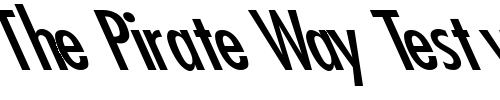 Font : Futura-Condensed-Extreme-Lefty Custom Text : The Pirate Way Test your own text here Click to download or to view this font on a tshirt that can be custom printed in Bali