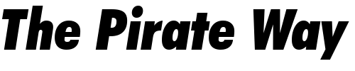 Font : Futura-Extra-Black-Condensed-Italic-BT Custom Text : The Pirate Way Test your own text here Click to download or to view this font on a tshirt that can be custom printed in Bali