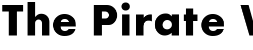 Font : Futura-ICG-Bold Custom Text : The Pirate Way Test your own text here Click to download or to view this font on a tshirt that can be custom printed in Bali
