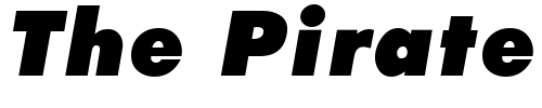 Font : Futura-ICG-XBold-Oblique Custom Text : The Pirate Way Test your own text here Click to download or to view this font on a tshirt that can be custom printed in Bali