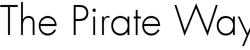 Font : Futura-LT-Light Custom Text : The Pirate Way Test your own text here Click to download or to view this font on a tshirt that can be custom printed in Bali