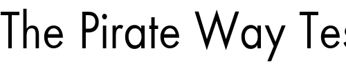 Font : FuturaCnd-Norma Custom Text : The Pirate Way Test your own text here Click to download or to view this font on a tshirt that can be custom printed in Bali