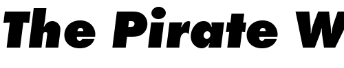 Font : FuturaTExtBol-Oblique Custom Text : The Pirate Way Test your own text here Click to download or to view this font on a tshirt that can be custom printed in Bali