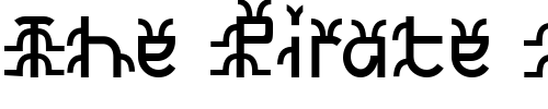 Font : Futurex-Bugz Custom Text : The Pirate Way Test your own text here Click to download or to view this font on a tshirt that can be custom printed in Bali