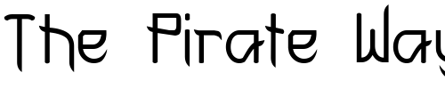 Font : FuturexVariationSwish Custom Text : The Pirate Way Test your own text here Click to download or to view this font on a tshirt that can be custom printed in Bali