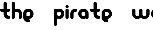 Font : GAF2002 Custom Text : The Pirate Way Test your own text here Click to download or to view this font on a tshirt that can be custom printed in Bali