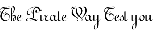 Font : GE-Afresco-Script-Normal Custom Text : The Pirate Way Test your own text here Click to download or to view this font on a tshirt that can be custom printed in Bali