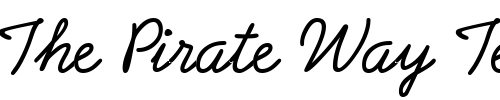 Font : GE-Arabesque-Script-Normal Custom Text : The Pirate Way Test your own text here Click to download or to view this font on a tshirt that can be custom printed in Bali