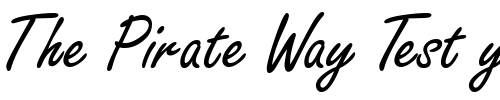 Font : GE-Freelancer Custom Text : The Pirate Way Test your own text here Click to download or to view this font on a tshirt that can be custom printed in Bali