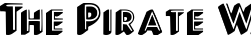 Font : GE-Khevah-Caps Custom Text : The Pirate Way Test your own text here Click to download or to view this font on a tshirt that can be custom printed in Bali