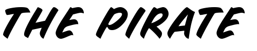Font : GE-Quick-Mark Custom Text : The Pirate Way Test your own text here Click to download or to view this font on a tshirt that can be custom printed in Bali