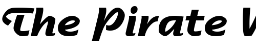 Font : GE-Sentinel-Script-Bold Custom Text : The Pirate Way Test your own text here Click to download or to view this font on a tshirt that can be custom printed in Bali