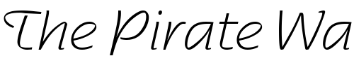 Font : GE-Sentinel-Script-Light Custom Text : The Pirate Way Test your own text here Click to download or to view this font on a tshirt that can be custom printed in Bali