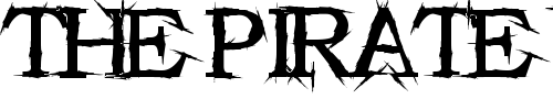Font : GEKRAZZE Custom Text : The Pirate Way Test your own text here Click to download or to view this font on a tshirt that can be custom printed in Bali