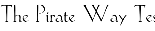 Font : Gabel-Light Custom Text : The Pirate Way Test your own text here Click to download or to view this font on a tshirt that can be custom printed in Bali
