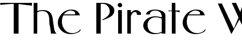 Font : GabrielExtended Custom Text : The Pirate Way Test your own text here Click to download or to view this font on a tshirt that can be custom printed in Bali