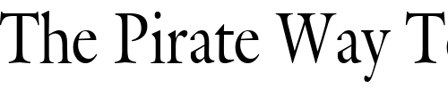 Font : Galant-Condensed-Normal Custom Text : The Pirate Way Test your own text here Click to download or to view this font on a tshirt that can be custom printed in Bali