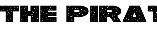 Font : Galaxy-1 Custom Text : The Pirate Way Test your own text here Click to download or to view this font on a tshirt that can be custom printed in Bali