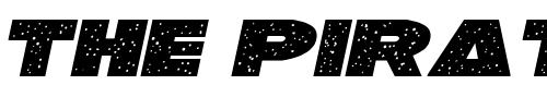 Font : Galaxy-1-Italic Custom Text : The Pirate Way Test your own text here Click to download or to view this font on a tshirt that can be custom printed in Bali