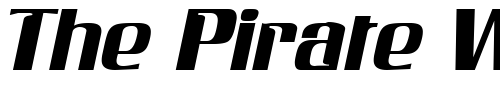 Font : Galaxy-BoldOblique Custom Text : The Pirate Way Test your own text here Click to download or to view this font on a tshirt that can be custom printed in Bali
