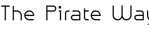 Font : Galexica-Plain Custom Text : The Pirate Way Test your own text here Click to download or to view this font on a tshirt that can be custom printed in Bali