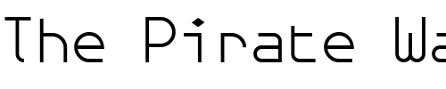 Font : GalexicaMono-Plain Custom Text : The Pirate Way Test your own text here Click to download or to view this font on a tshirt that can be custom printed in Bali