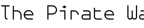 Font : GalexicaMono-Regular Custom Text : The Pirate Way Test your own text here Click to download or to view this font on a tshirt that can be custom printed in Bali