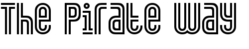 Font : Galledis-Regular Custom Text : The Pirate Way Test your own text here Click to download or to view this font on a tshirt that can be custom printed in Bali