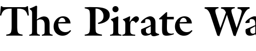 Font : Galliard-Bold-BT Custom Text : The Pirate Way Test your own text here Click to download or to view this font on a tshirt that can be custom printed in Bali