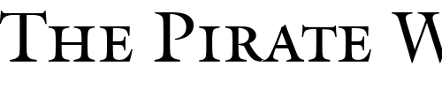 Font : GalliardITCRmSCapCC Custom Text : The Pirate Way Test your own text here Click to download or to view this font on a tshirt that can be custom printed in Bali