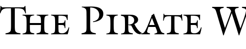 Font : GalliardRomSCapSCC Custom Text : The Pirate Way Test your own text here Click to download or to view this font on a tshirt that can be custom printed in Bali
