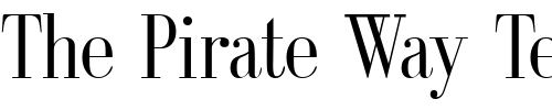 Font : Galton Custom Text : The Pirate Way Test your own text here Click to download or to view this font on a tshirt that can be custom printed in Bali