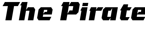Font : Gamer-Bold-Italic Custom Text : The Pirate Way Test your own text here Click to download or to view this font on a tshirt that can be custom printed in Bali