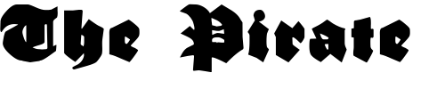 Font : Ganz-Grobe-Gotisch Custom Text : The Pirate Way Test your own text here Click to download or to view this font on a tshirt that can be custom printed in Bali