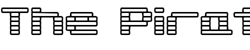 Font : Gaposis-Outline-BRK Custom Text : The Pirate Way Test your own text here Click to download or to view this font on a tshirt that can be custom printed in Bali