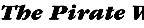 Font : Garamond-Black-SSi-Black-Italic Custom Text : The Pirate Way Test your own text here Click to download or to view this font on a tshirt that can be custom printed in Bali