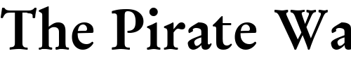 Font : GaramondBold Custom Text : The Pirate Way Test your own text here Click to download or to view this font on a tshirt that can be custom printed in Bali