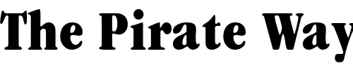 Font : GaramondExBlackCondSSK Custom Text : The Pirate Way Test your own text here Click to download or to view this font on a tshirt that can be custom printed in Bali