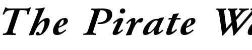 Font : GaramondMediu-4 Custom Text : The Pirate Way Test your own text here Click to download or to view this font on a tshirt that can be custom printed in Bali