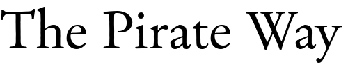 Font : GaramondNo2TReg Custom Text : The Pirate Way Test your own text here Click to download or to view this font on a tshirt that can be custom printed in Bali