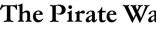 Font : GaramondNo4CyrTCYMed Custom Text : The Pirate Way Test your own text here Click to download or to view this font on a tshirt that can be custom printed in Bali