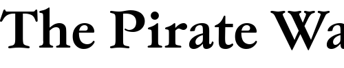 Font : GaramondNo4TMed Custom Text : The Pirate Way Test your own text here Click to download or to view this font on a tshirt that can be custom printed in Bali