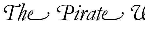 Font : GaramondNo5SwaD-Italic Custom Text : The Pirate Way Test your own text here Click to download or to view this font on a tshirt that can be custom printed in Bali