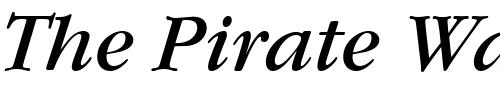 Font : GaramondNova-Italic Custom Text : The Pirate Way Test your own text here Click to download or to view this font on a tshirt that can be custom printed in Bali