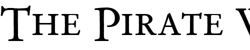 Font : Garamond_Becker_No2_Discaps_ Custom Text : The Pirate Way Test your own text here Click to download or to view this font on a tshirt that can be custom printed in Bali